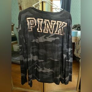 Pink long Sleeve Camo shirt